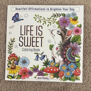 Life is Sweet Coloring Book - Multicolor